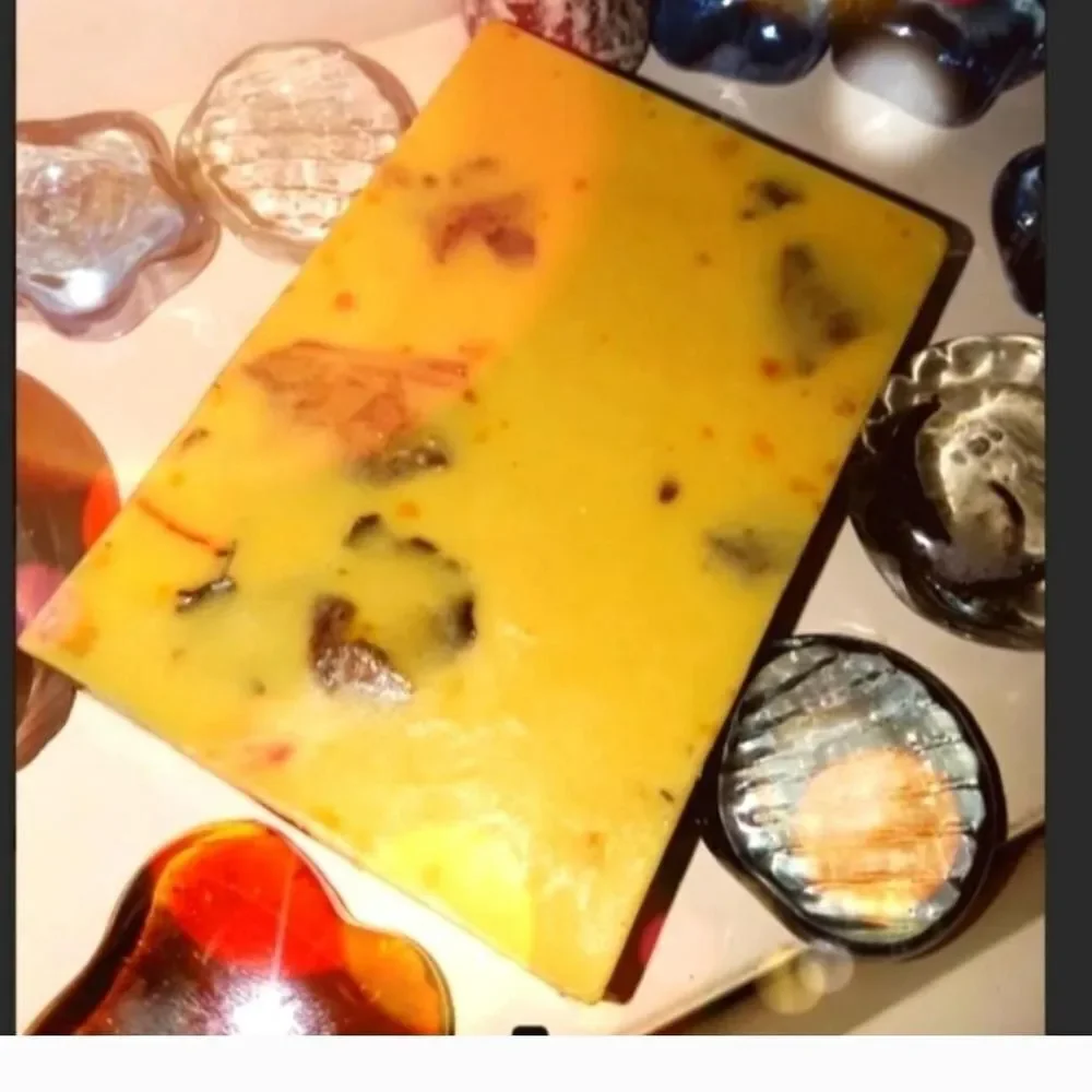 Hand CRAFTED Orange Lotus Soap